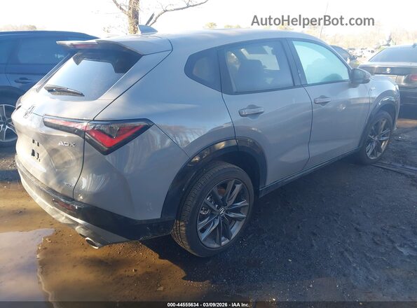 3HDSA2H52SM710873 2025 ACURA ADX Gray Задня права чверть