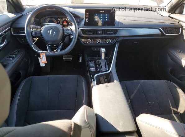 3HDSA2H56SM707362 2025 ACURA ADX Черный Вид панели приборов