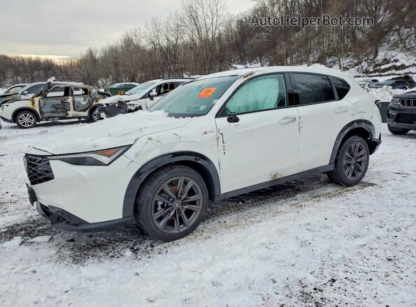 3HDSA2H58SM711591 2025 ACURA ADX Белый Передняя левая четверть