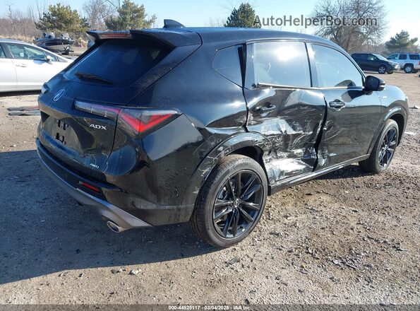 3HDSA2H75SM715728 2025 ACURA ADX Black Задня права чверть