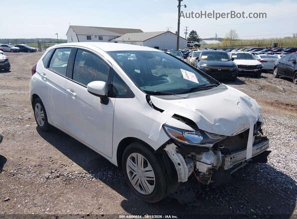 3HGGK5H42KM701296 2019 HONDA FIT White Widok z przodu