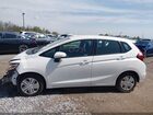 2019 Honda Fit Lx White vin: 3HGGK5H42KM701296