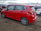 2019 Honda Fit Lx Red vin: 3HGGK5H42KM720205