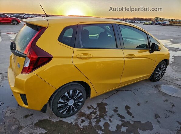 3HGGK5H43KM714252 2019 HONDA FIT Желтый Задняя правая четверть