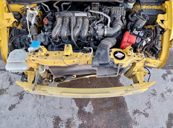 3HGGK5H43KM714252 2019 HONDA FIT Желтый Вид задней части салона