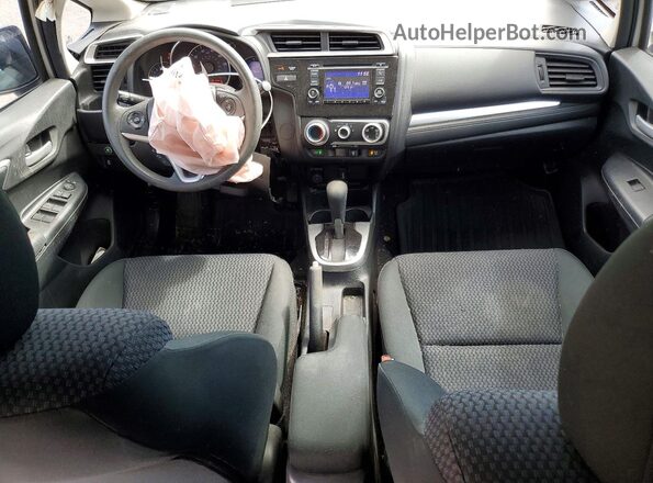3HGGK5H45KM703334 2019 HONDA FIT Белый Вид панели приборов