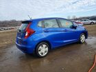 2018 Honda Fit Lx Синий vin: 3HGGK5H48JM730865