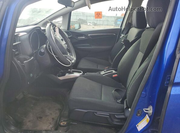 3HGGK5H48JM730865 2018 HONDA FIT Синий Вид салона спереди