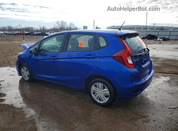 3HGGK5H48JM730865 2018 HONDA FIT Синий Задняя левая четверть