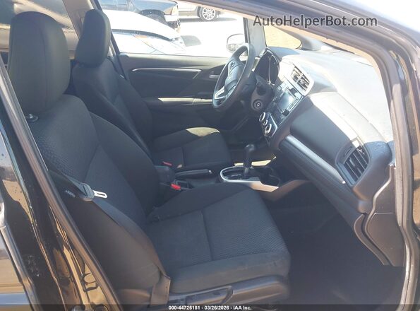 3HGGK5H49KM746266 2019 HONDA FIT Black Widok wnętrza z przodu