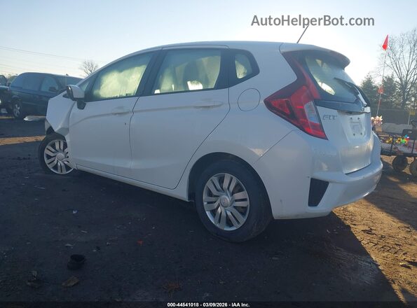 3HGGK5H55HM708549 2017 HONDA FIT Белый Задняя левая четверть