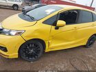2018 Honda Fit Sport Yellow vin: 3HGGK5H64JM732940