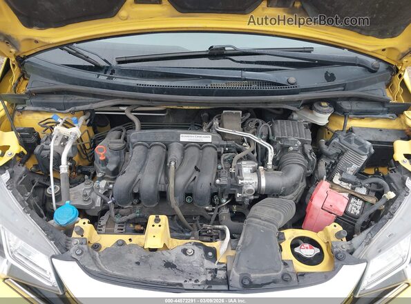 3HGGK5H64JM732940 2018 HONDA FIT Yellow Widok z tyłu