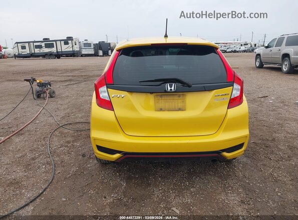 3HGGK5H64JM732940 2018 HONDA FIT Yellow 