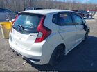 2018 Honda Fit Sport White vin: 3HGGK5H66JM721017
