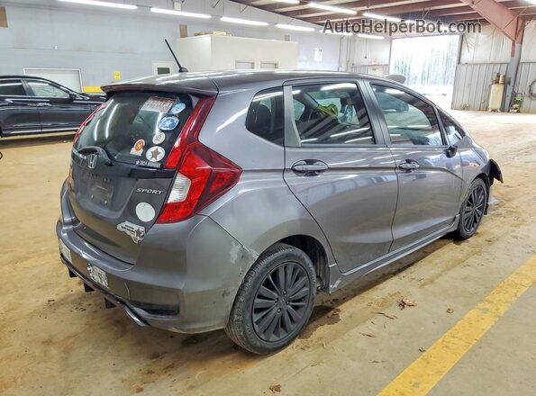 3HGGK5H66JM727285 2018 HONDA FIT Серебряный Задняя правая четверть