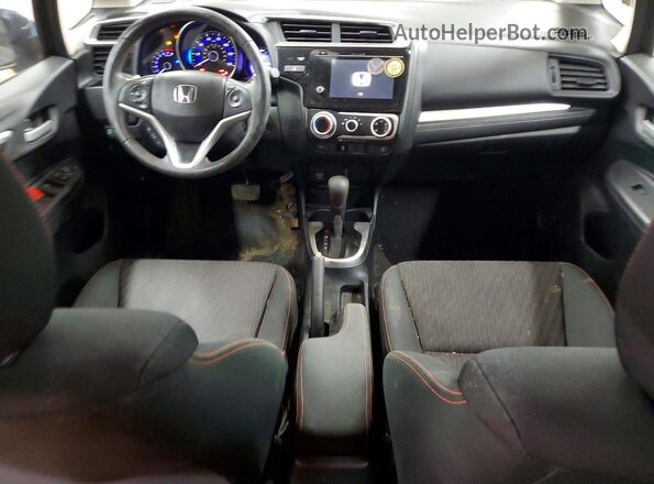 3HGGK5H66JM727285 2018 HONDA FIT Серебряный Вид панели приборов