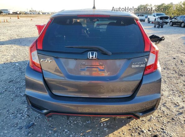 3HGGK5H67LM718985 2020 HONDA FIT Серый Вид сзади