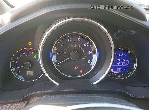 3HGGK5H67LM718985 2020 HONDA FIT Серый Вид щитка приборов