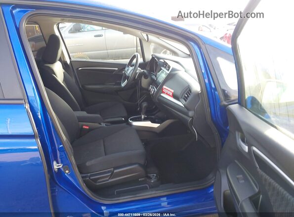 3HGGK5H81KM753313 2019 HONDA FIT Синий Вид салона спереди