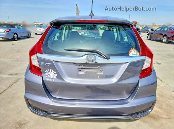 3HGGK5H82KM744913 2019 HONDA FIT Серый Вид сзади