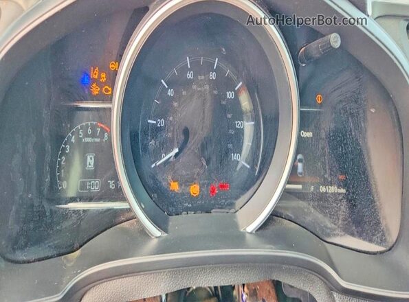 3HGGK5H82KM744913 2019 HONDA FIT Серый Вид щитка приборов