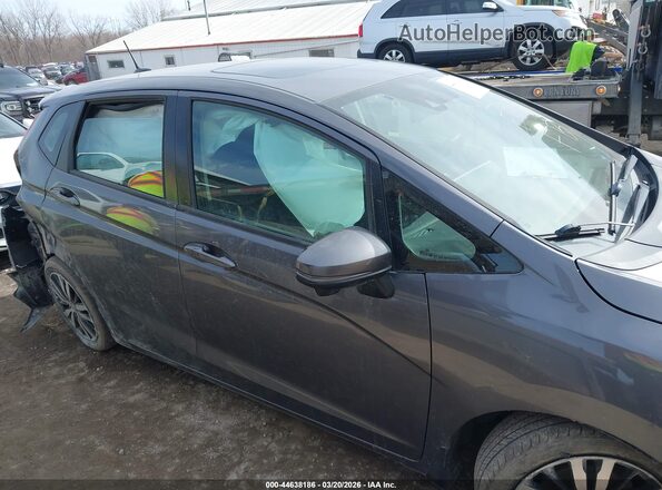 3HGGK5H86KM751413 2019 HONDA FIT Серый Вид задней части салона