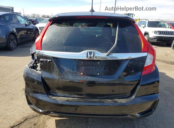 3HGGK5H88JM714569 2018 HONDA FIT Черный Вид сзади
