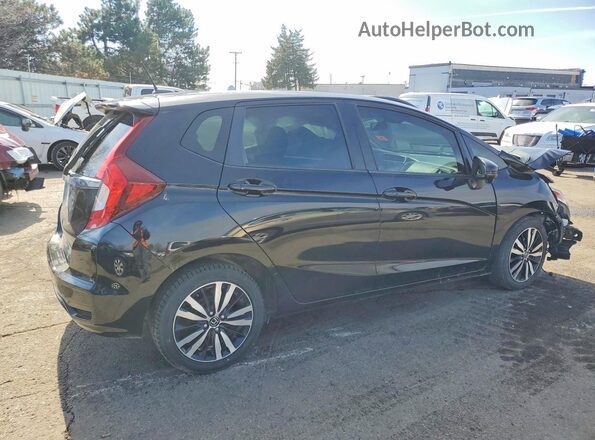 3HGGK5H88JM714569 2018 HONDA FIT Черный Задняя правая четверть