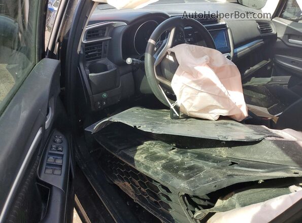 3HGGK5H88JM714569 2018 HONDA FIT Черный Вид панели приборов