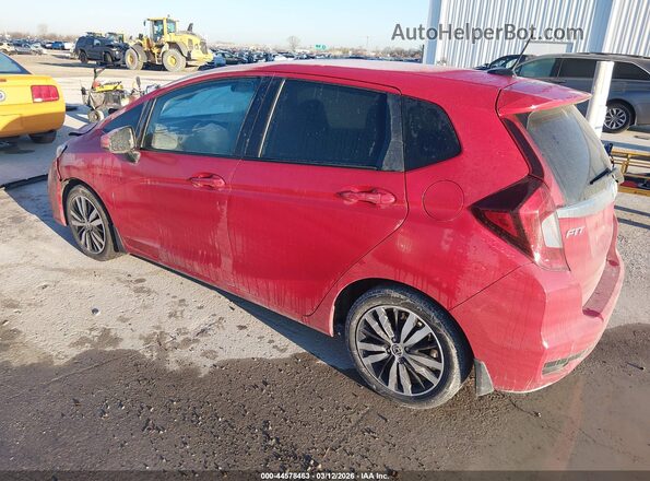 3HGGK5H88JM735938 2018 HONDA FIT Красный Задняя левая четверть