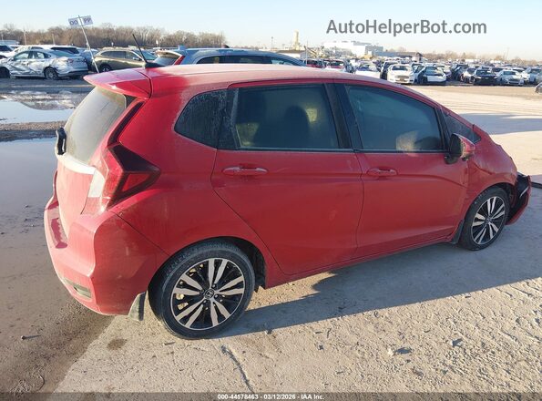 3HGGK5H88JM735938 2018 HONDA FIT Красный Задняя правая четверть