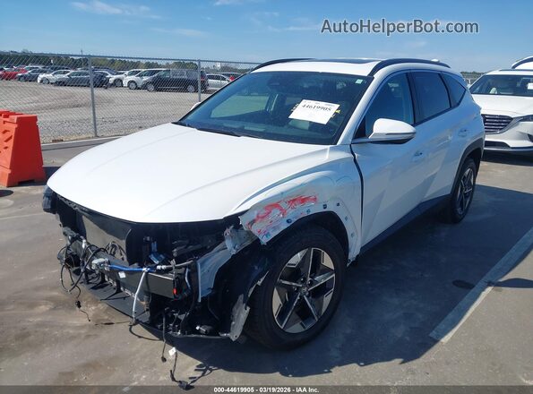 3KMJC3DE3SE020012 2025 HYUNDAI TUCSON Белый Передняя левая четверть