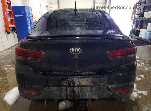 3KPA24AB1KE227763 2019 KIA RIO Черный Вид сзади