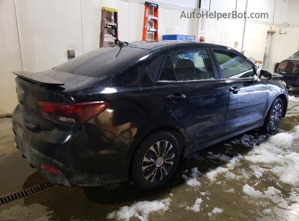 3KPA24AB1KE227763 2019 KIA RIO Черный Задняя правая четверть