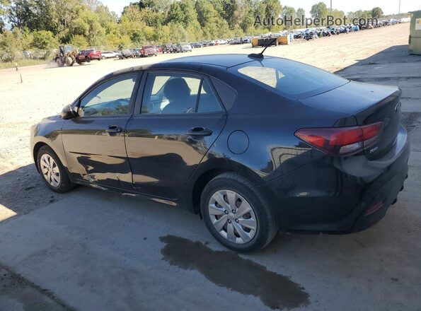 3KPA24AB2JE046641 2018 KIA RIO Black Tył lewy