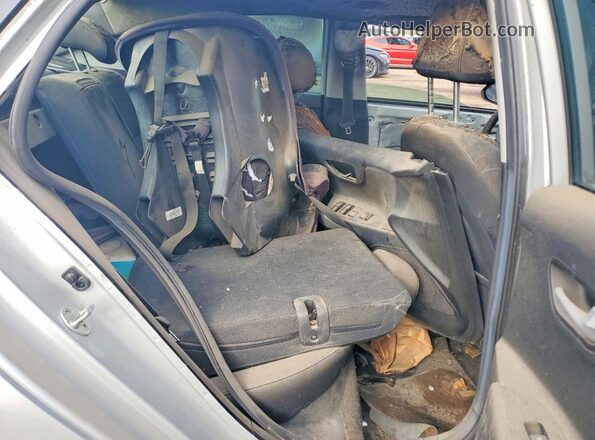3KPA24AB2KE233376 2019 KIA RIO Silver Rear seats view