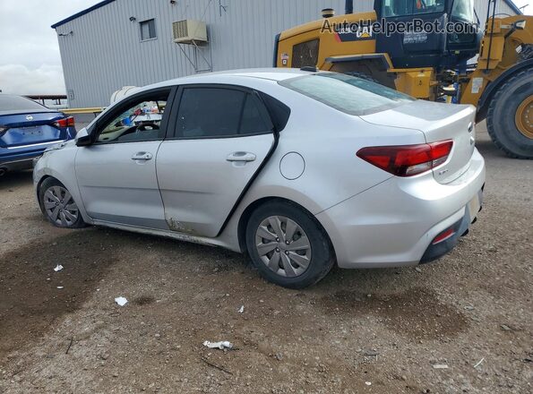 3KPA24AB2KE233376 2019 KIA RIO Silver Rear left