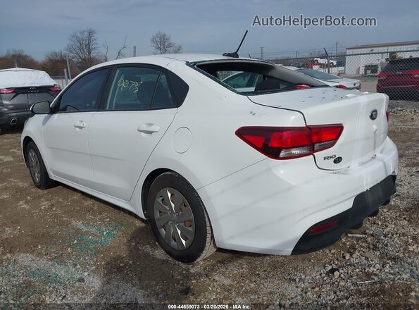3KPA24AB4JE046378 2018 KIA RIO Белый Задняя левая четверть