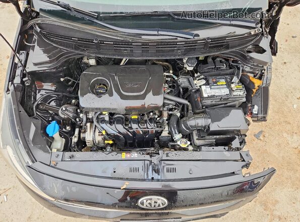 3KPA24AB4KE211444 2019 KIA RIO Черный Вид задней части салона