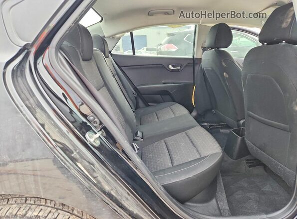 3KPA24AB4KE211444 2019 KIA RIO Черный Вид задних сидений