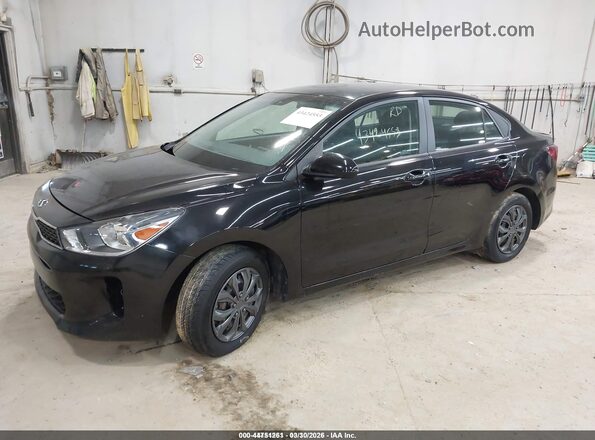 3KPA24AD0LE274690 2020 KIA RIO Black Vista tres cuartos delantera izquierda