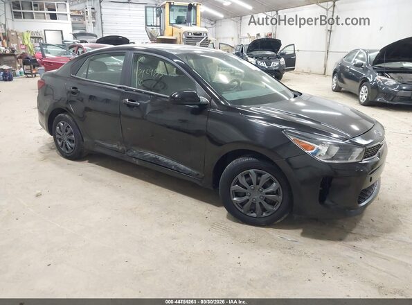 3KPA24AD0LE274690 2020 KIA RIO Black Delantero derecho