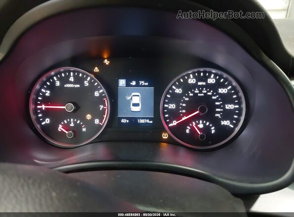 3KPA24AD0LE274690 2020 KIA RIO Black Vista de los asientos traseros