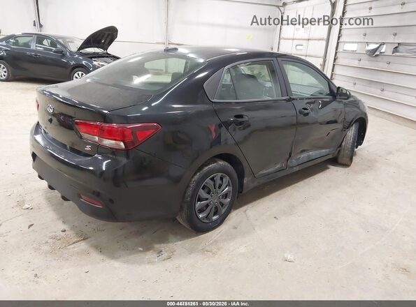 3KPA24AD0LE274690 2020 KIA RIO Black Trasero derecho