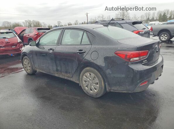 3KPA24AD0LE335567 2020 KIA RIO Черный Задняя левая четверть