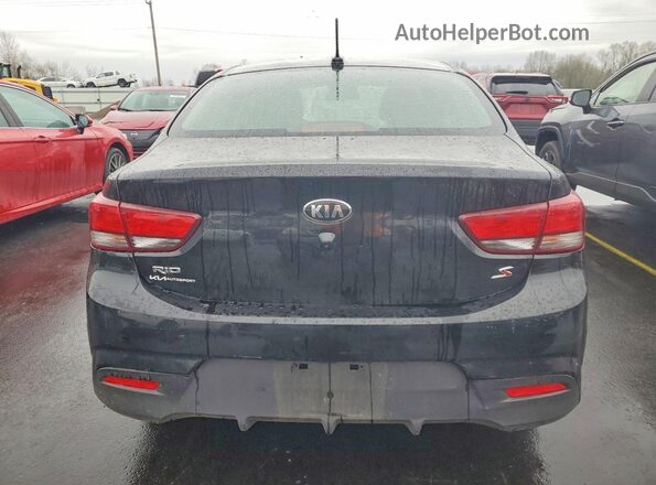 3KPA24AD0LE335567 2020 KIA RIO Черный Вид сзади