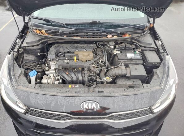 3KPA24AD0LE335567 2020 KIA RIO Черный Вид задней части салона