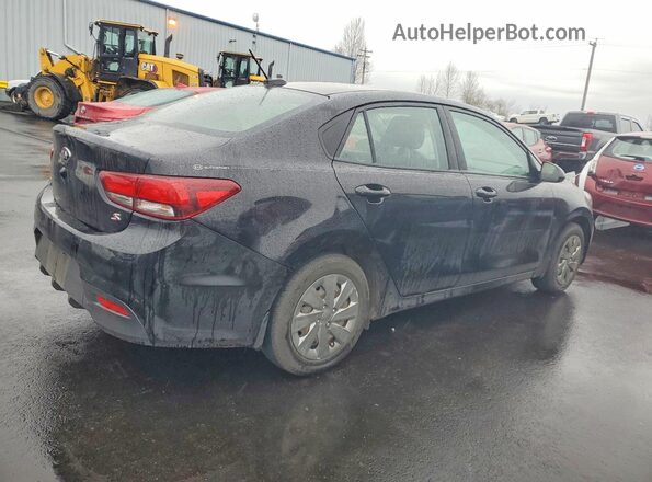3KPA24AD0LE335567 2020 KIA RIO Черный Задняя правая четверть