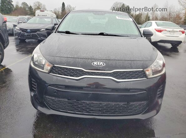 3KPA24AD0LE335567 2020 KIA RIO Черный Вид спереди